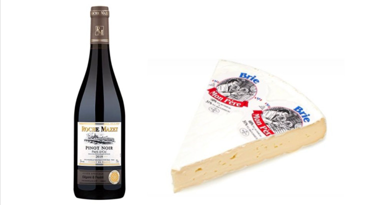 Pinot Noir and Brie