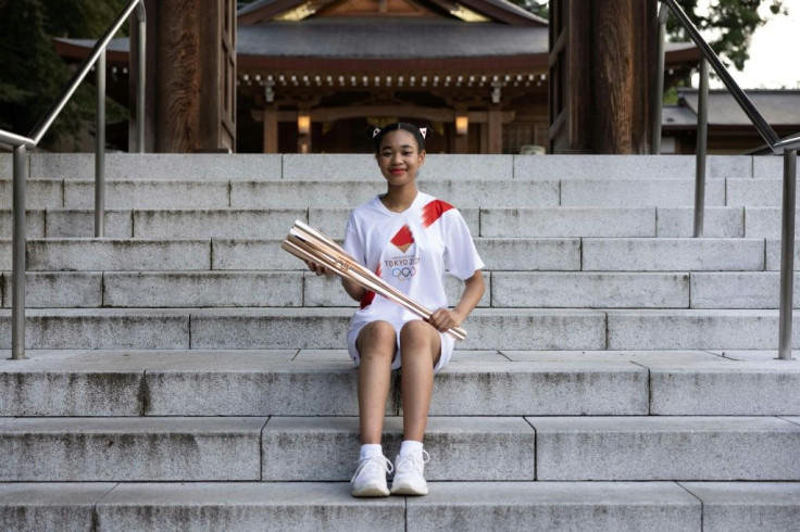 Torchbearer Emili Omuro wanted to draw attention to the bullying and discrimination faced by some biracial Japanese