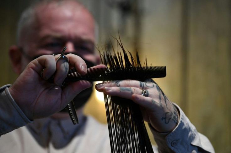 Stylist and salon owner Adam Reed is part of a collective in Britain urging more hairdressers to recyle unwanted hair