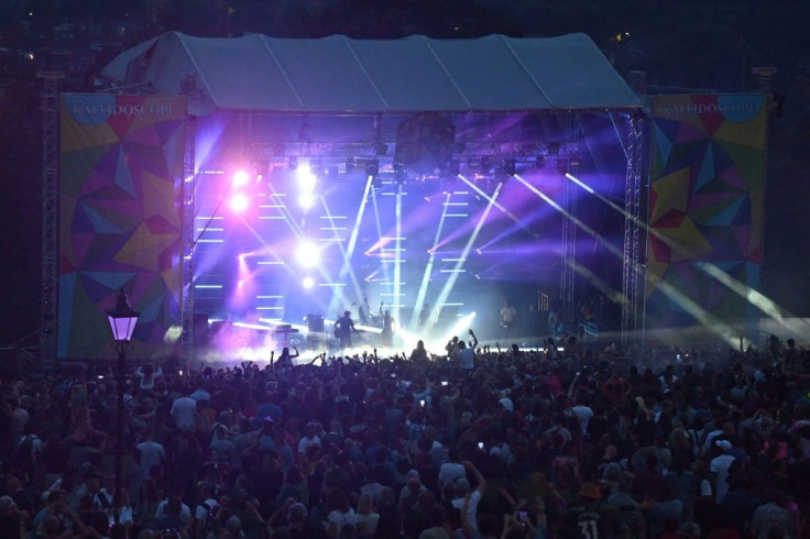 Kaleidoscope is one of the largest live events to have taken place in England since the country lifted its last coronavirus restrictions on July 19