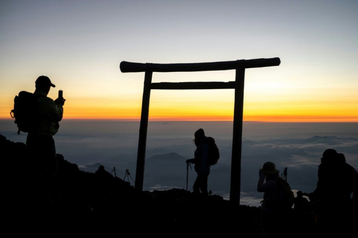 The active volcano's symmetrical slopes were closed to the public in 2020 due to the pandemic