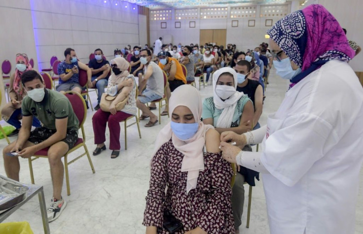 The small North African nation of 12 million people had been struggling to come up with the necessary vaccine doses even before Covid-19 began to hit hard