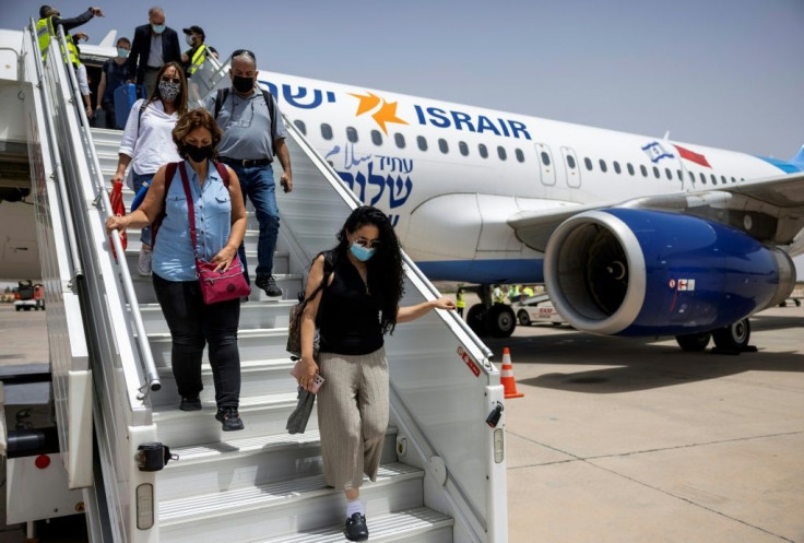 Israeli tourists arrive in Marrakesh; Morocco was one of four regional states to agree to normalise ties with Israel last year