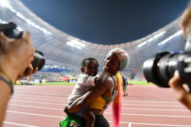 Jamaica's Shelly-Ann Fraser-Pryce is aiming for a third Olympic 100 metres title