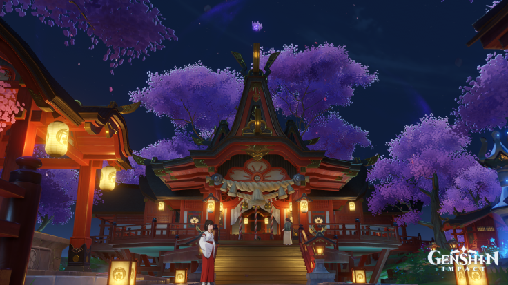 The Grand Narukami Shrine in Genshin Impact