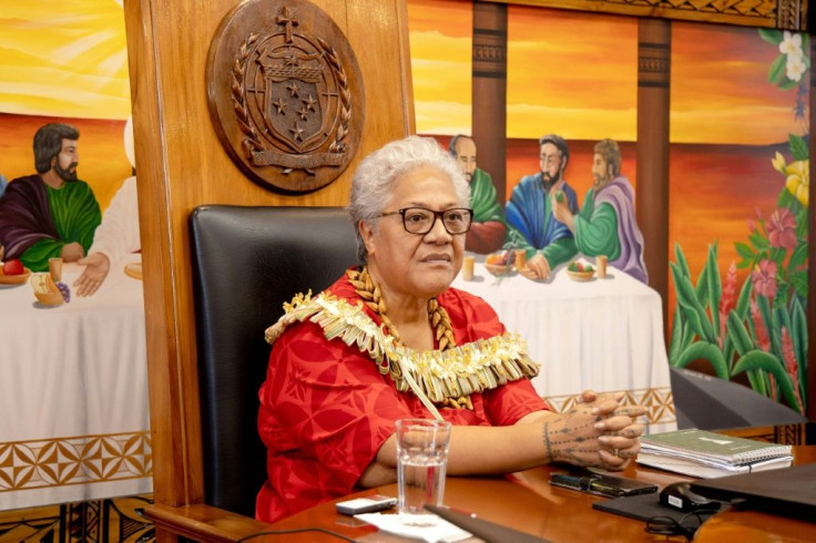 Fiame Naomi Mata'afa is the first woman to become prime minister of Samoa, taking office after a bitter impasse
