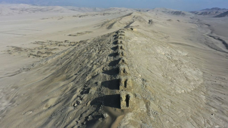 The solar observatory of Chankillo in Peru, July 22, 2021