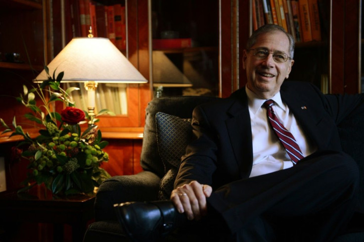 Mark Gitenstein, seen in a 2012 interview with AFP when he was US ambassador to Romania, has been nominated by President Joe Biden as ambassador to the European Union