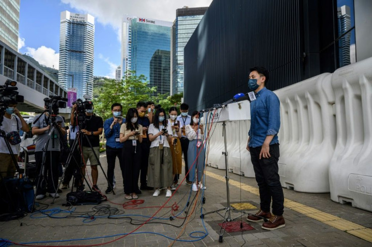 Democratic Party chairperson Lo Kin-hei says Hong Kongers need to keep civil society going
