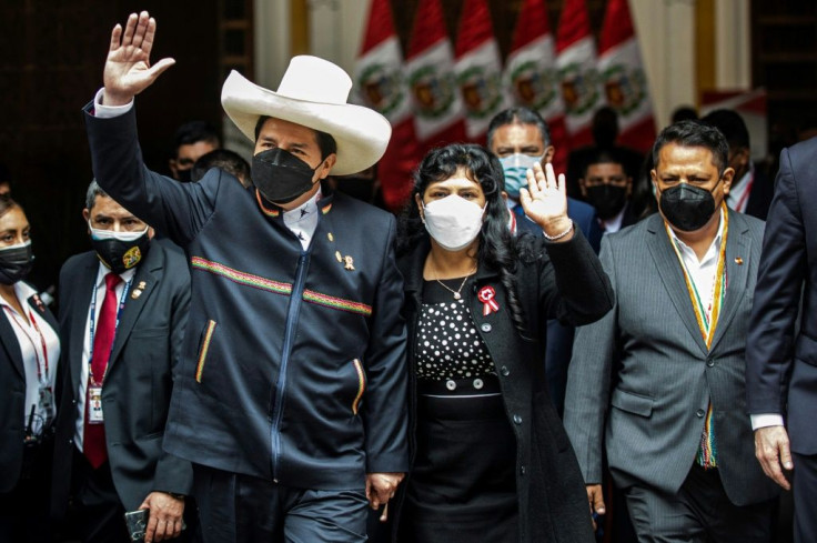 Pedro Castillo, 51, became Peru's fifth president in three years