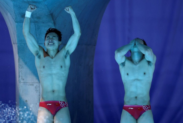 Xie Siyi and Wang Zongyuan made it a hat-trick of diving golds for China in Tokyo