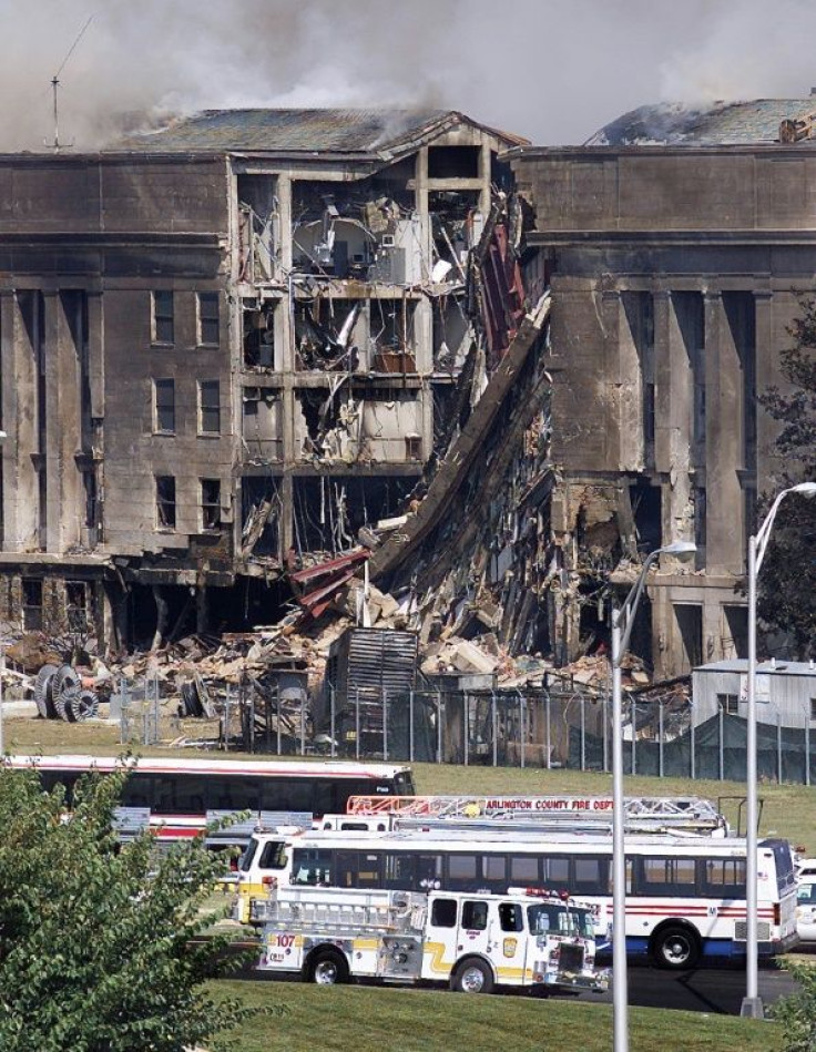 American Airlines Flight 77 slammed into the Pentagon on September 11, 2001