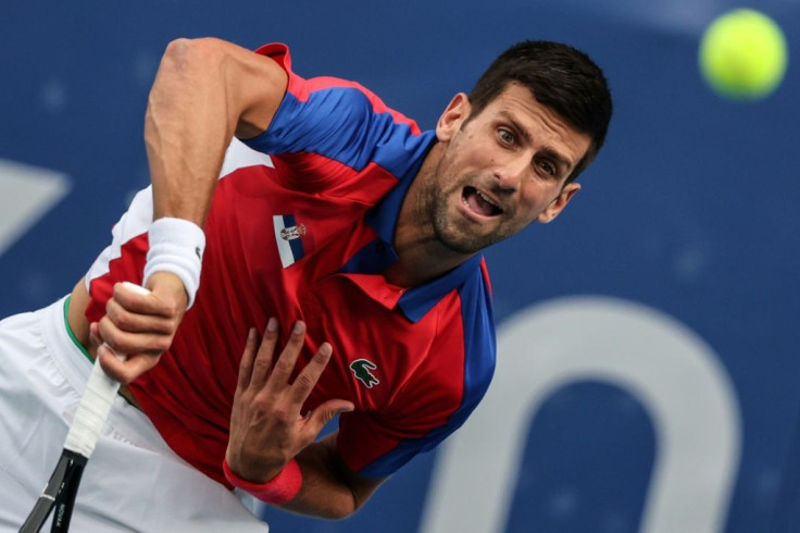 Novak Djokovic is taking on Kei Nishikori in the quarter-finals of the tennis tournament at the Tokyo Olympics