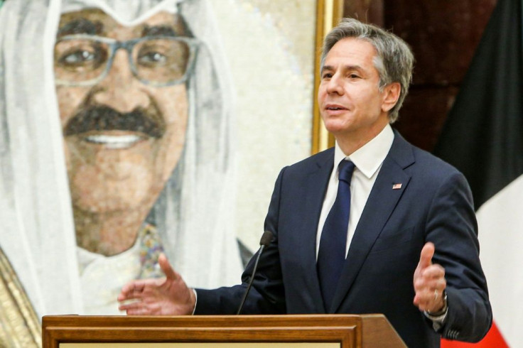 US Secretary of State Antony Blinken uses a visit to Kuwait to warn Iran that the ball is in its court in negotiations on restoring a landmark nuclear deal