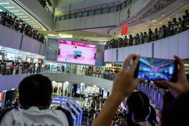 Some Hong Kongers booed China's national anthem after watching Edgar Cheung win fencing gold