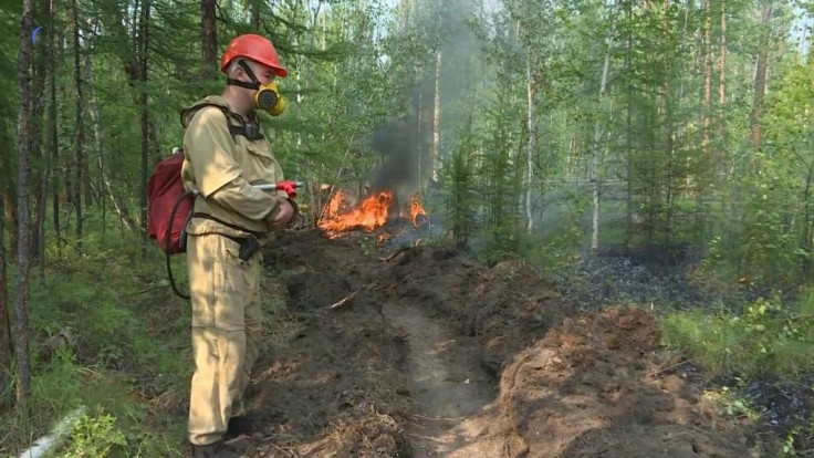 As wildfires sweep across the vast Siberian region of Yakutia, Yegor Zakharov and his team are racing to stop its smouldering forests from burning even more