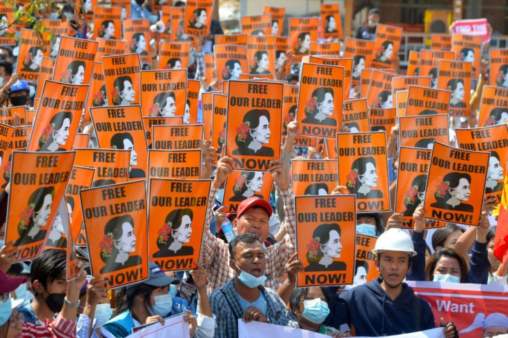 Aung San Suu Kyi remains a revered figure in Myanmar for her courageous opposition to military rule, despite her international reputation suffering after she governed in a power-sharing deal with the generals