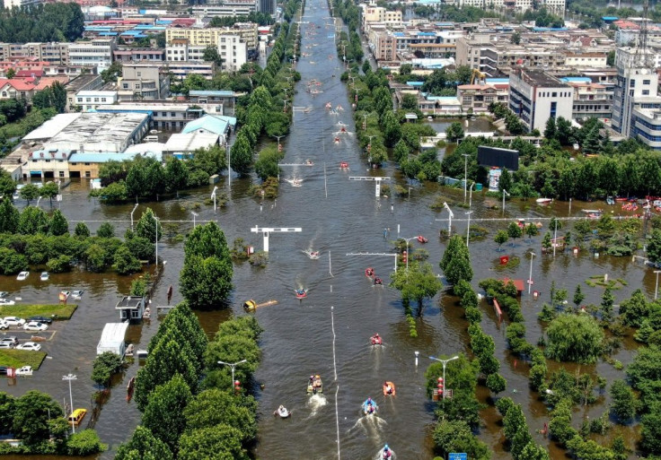 Washington condemned 'harassment' of foreign journalists covering deadly floods in China's central Henan province