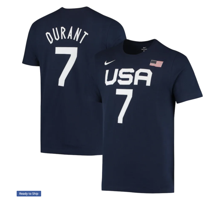 Team USA Kevin Durant Player Shirt