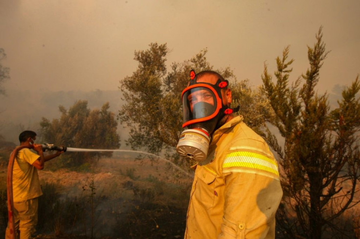 The government said 57 of the 71 fires had been contained or entirely put out by Friday morning