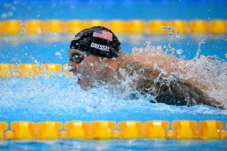 Caeleb Dressel is looking to add to his two Olympic gold medals won in Tokyo so far