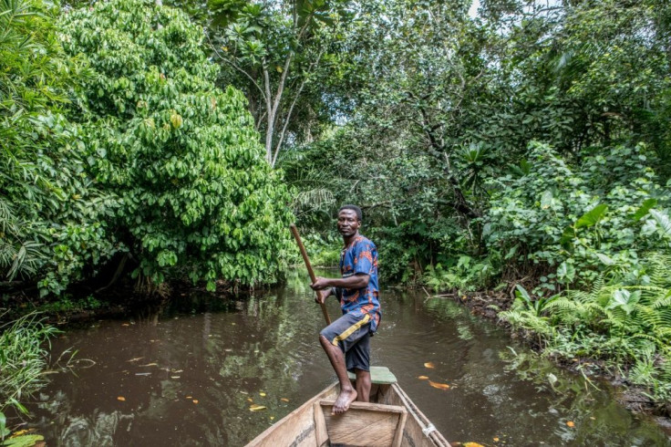 The 3,000 hectares (7,400 acres) of forest, named after the river Hlan, is only accessible by canoe