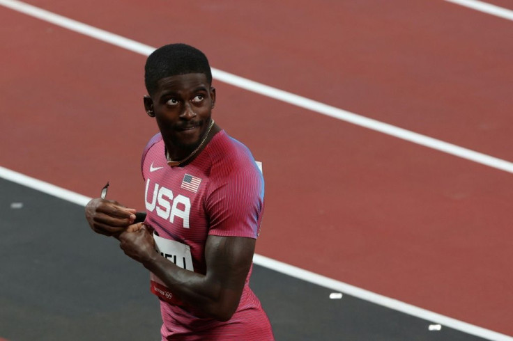 Trayvon Bromell after Saturday's heat