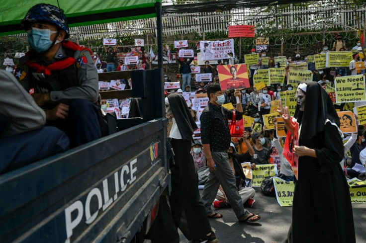 Police informers are always on the lookout, and protesters have been snatched by plainclothes officers