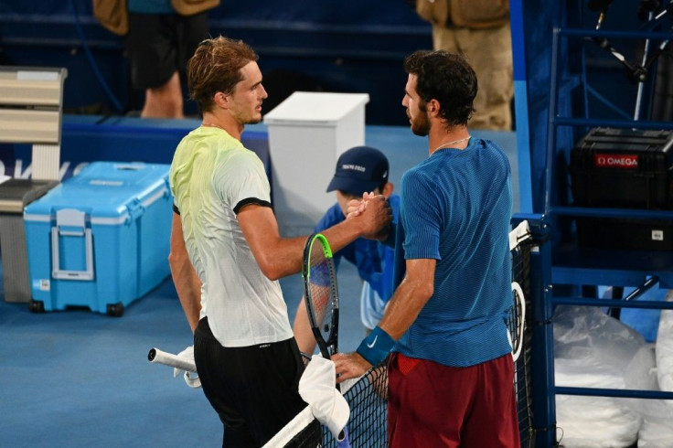 Karen Khachanov was unable to put Alexander Zverev under serious pressure in Sunday's final