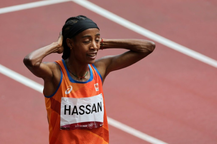 Sifan Hassan won her heat in the women's 1500m at the Tokyo Olympics