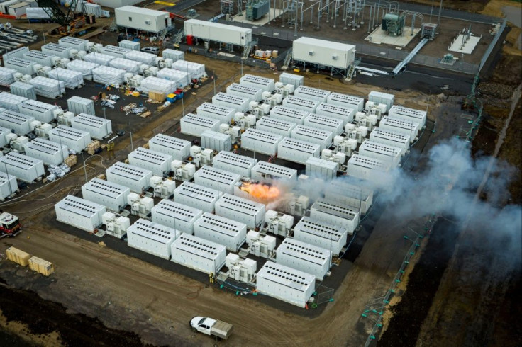 The battery site -- one of the largest in the world -- is designed to store energy produced by renewables and send power to the grid