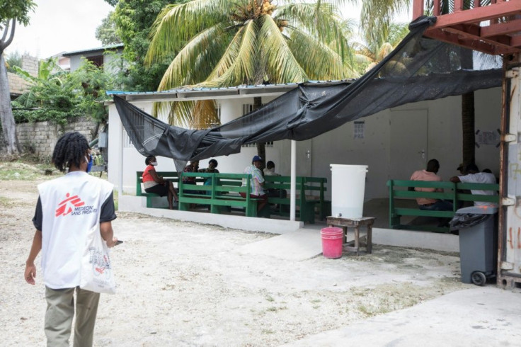 The Doctors Without Borders hospital in Martissant, a neighborhood of Port-au-Prince, the capital of Haiti, on May 31, 2021