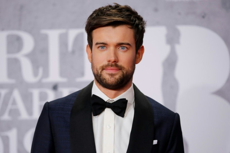 This photo taken on February 20, 2019, shows British comedian, actor and host Jack Whitehall poses on the red carpet on arrival for the BRIT Awards 2019 in London