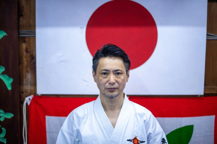 Karate school owner Tomokatsu Okano