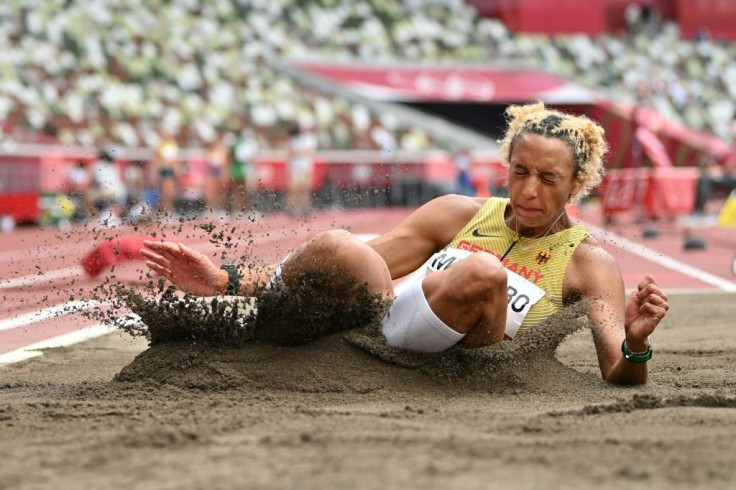 Germany's Malaika Mihambo won the women's long jump gold at the Tokyo Olympics