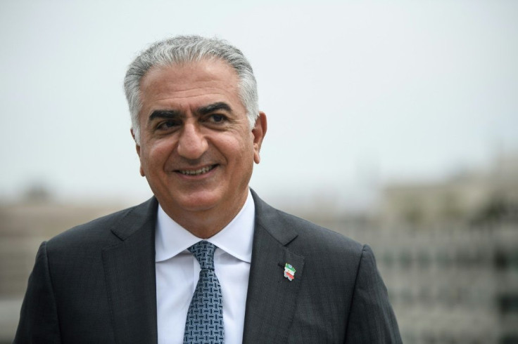 Reza Pahlavi, son of the last shah of Iran, speaks with AFP in an interview in Washington