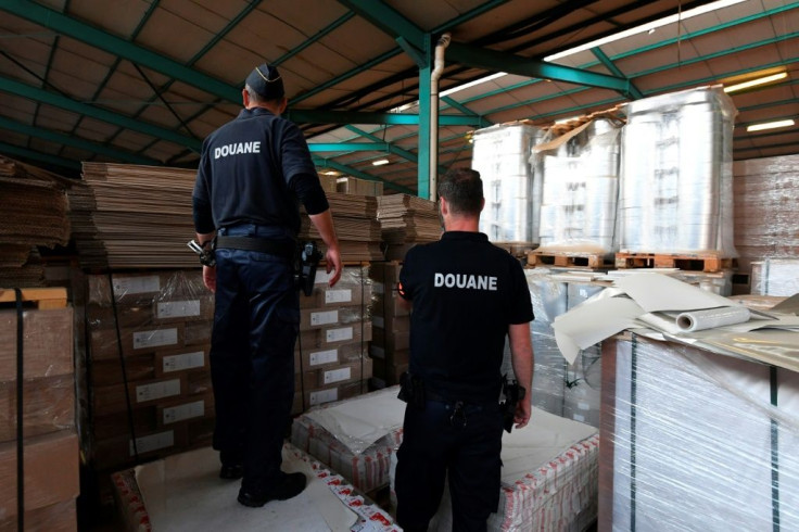 The operation was the biggest yet carried out by Belgian customs officers trying to dismantle a counterfeit cigarette production network