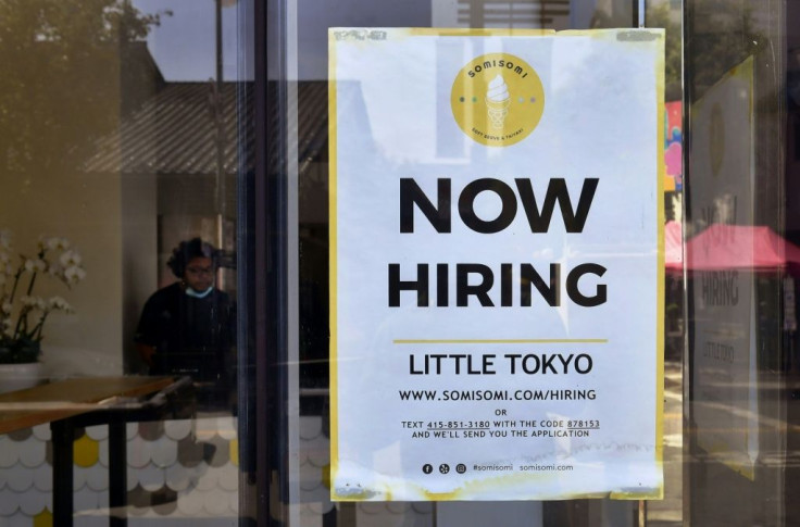 The US service sector is expanding rapidly but businesses are having trouble hiring enough employees