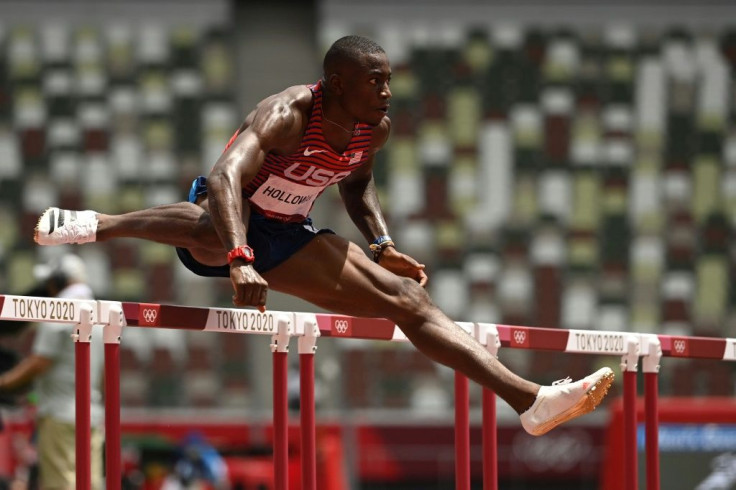 Grant Holloway is hot favourite to win the Olympic men's 110m hurdles title