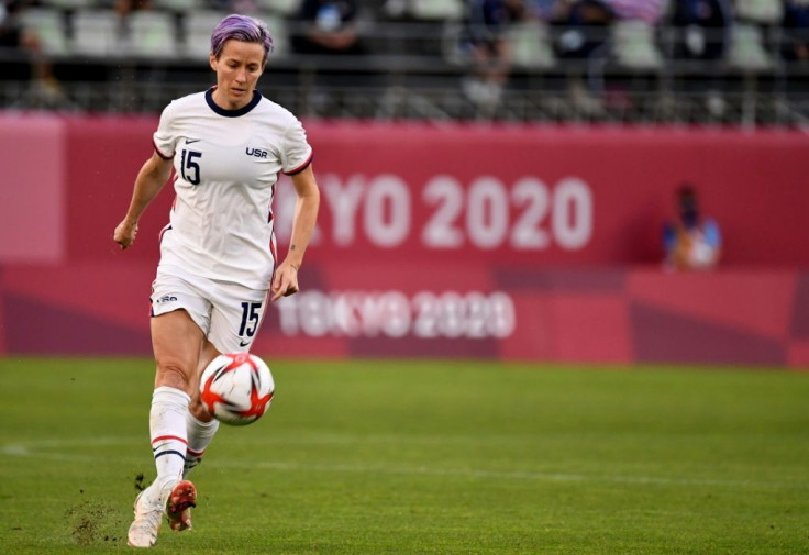 USA forward Megan Rapinoe could be playing her last Olympic game on Thursday