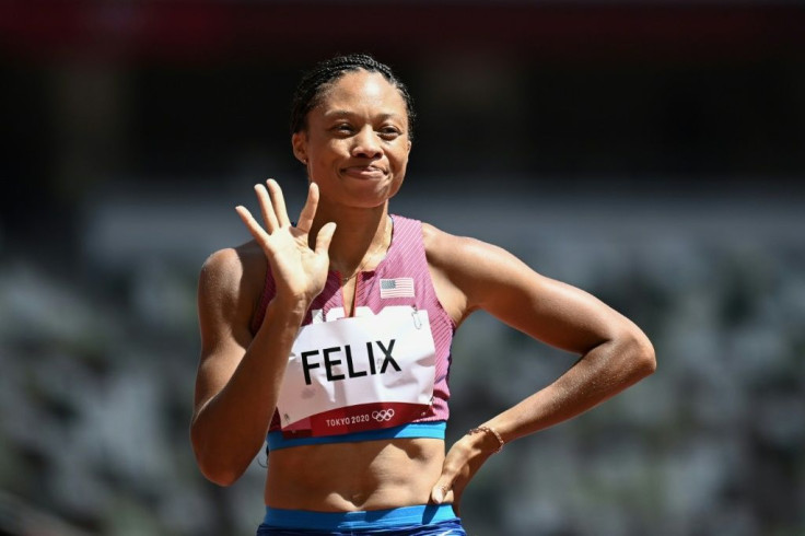 US track star Allyson Felix is competing at her fifth and final Olympics
