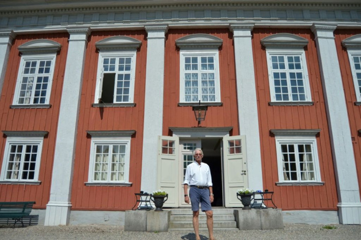 Carl Johan Cronstedt, 75, owns Fullero castle and estate in Sweden which has been handed down from father to son since 1739