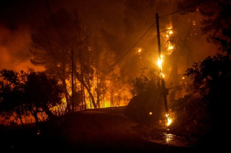 Much of Europe is sweltering in a heat wave and Greece and Turkey are battling huge wild fires
