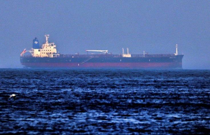 The MT Mercer Street tanker is seen off the UAE emirate of Fujairah on August 3, 2021