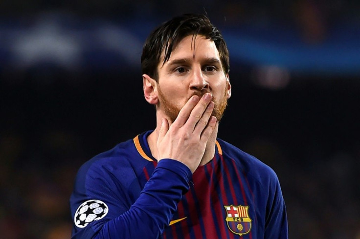 (FILES) Lionel Messi kissing goodbye to Barcelona is also disastrous news for La Liga as a whole