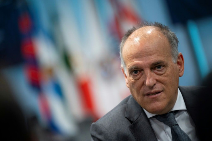 Javier Tebas, the president of La Liga