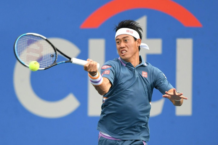 Japan's Kei Nishikori best South Africa's Lloyd Harris on Friday to reach the semi-finals of the ATP Citi Open