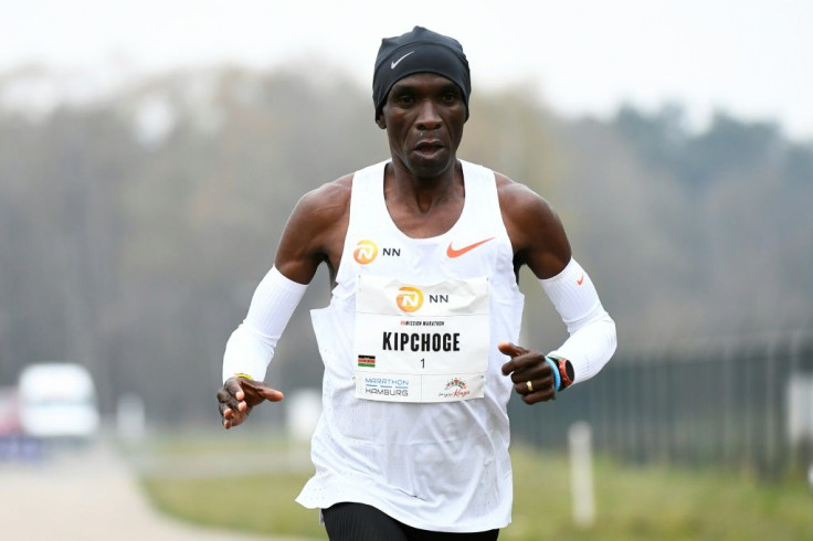 Kenya's Eliud Kipchoge, who has re-defined the marathon, defends his Olympic title on the final day of the Games