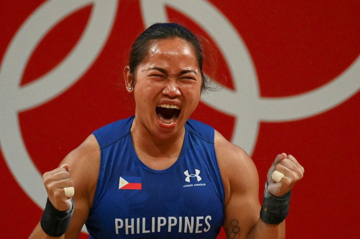 Weightlifter Hidilyn Diaz became the first gold medallist from the Philippines