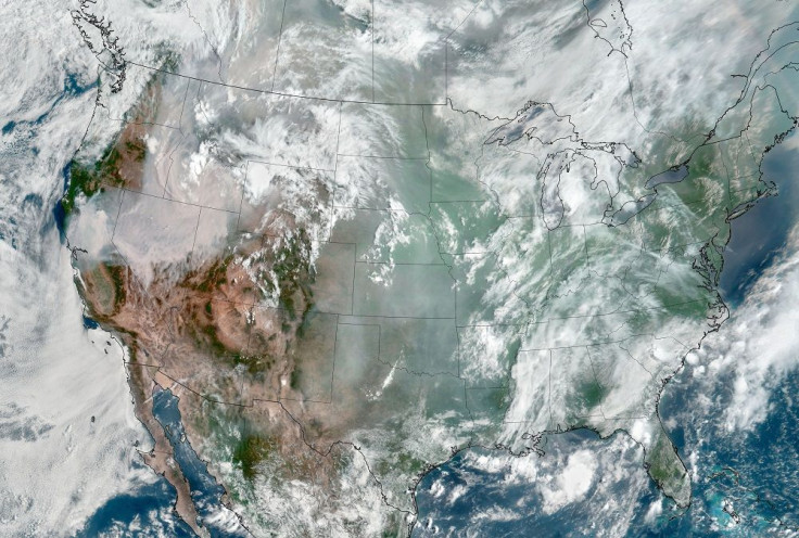 Dixie Fire GOES East Satellite